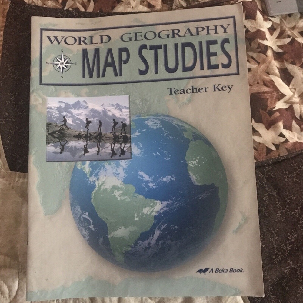 Abeka A Beka Grade 9 World Geography Map Studies TEACHER‎ Key 2009